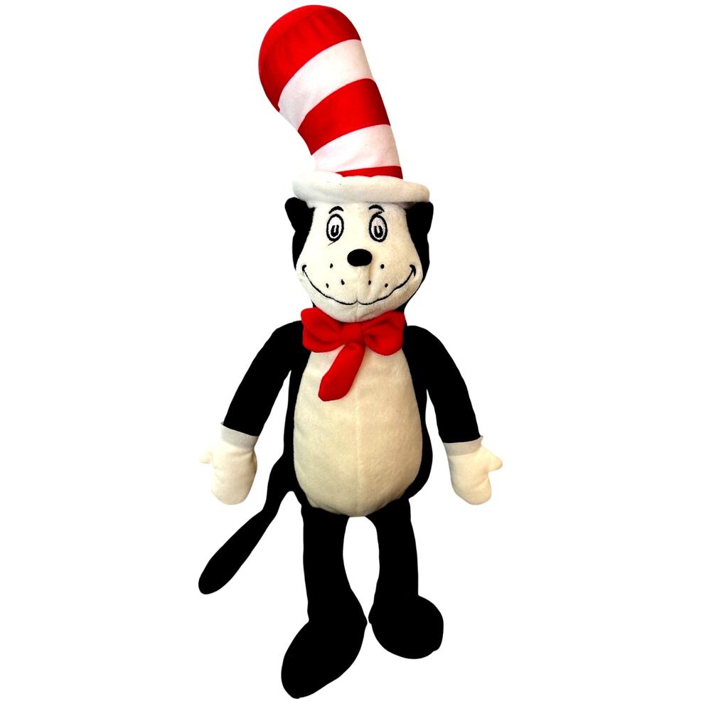 Cat In The Hat Stuffed Animal Plush Toy Kohls Cares Pretend Play Kids